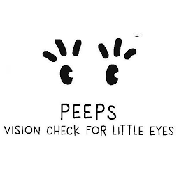 PEEPS VISION CHECK FOR LITTLE EYES logo