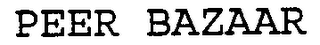 PEER BAZAAR logo