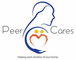 PEER CARES HELPING EACH MEMBER OF YOUR FAMILY. logo