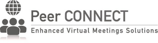 PEER CONNECT ENHANCED VIRTUAL MEETINGS SOLUTIONS logo