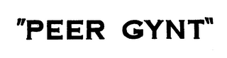 "PEER GYNT." logo