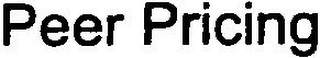 PEER PRICING logo