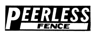 PEERLESS FENCE logo