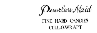 PEERLESS MAID FINE HARD CANDIES CELL-O-WRAPT logo
