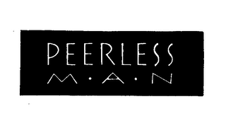 PEERLESS MAN logo