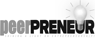 PEERPRENEUR SHINING A LIGHT ON ENTREPRENEURSHIP! logo