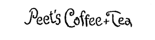 PEET'S COFFEE + TEA logo
