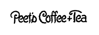 PEET'S COFFEE+TEA logo