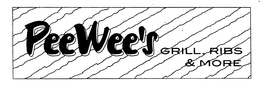 PEEWEE'S GRILL, RIBS & MORE logo