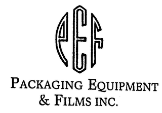 PEF PACKAGING EQUIPMENT & FILMS INC. logo