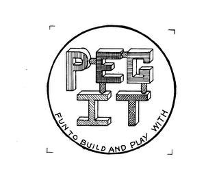 PEG-IT FUN TO BUILD AND PLAY WITH logo
