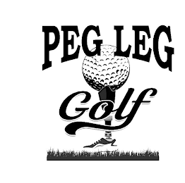 PEG LEG GOLF logo