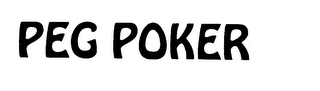 PEG POKER logo
