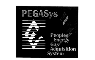 PEGASYS PEOPLES ENERGY GAS ACQUISITION SYSTEM logo