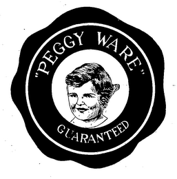 "PEGGY WARE" GUARANTEED logo