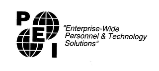 PEI "ENTERPRISE-WIDE PERSONNEL & TECHNOLOGY SOLUTIONS" logo