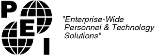 PEI "ENTERPRISE-WIDE PERSONNEL & TECHNOLOGY SOLUTIONS" logo