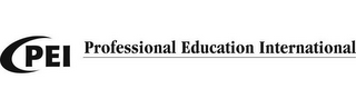 PEI PROFESSIONAL EDUCATION INTERNATIONAL logo