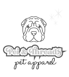PEI & THREADS PET APPAREL logo