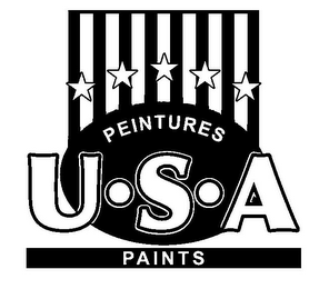 PEINTURES U·S·A PAINTS logo