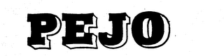 PEJO logo