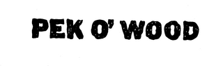 PEK O' WOOD logo