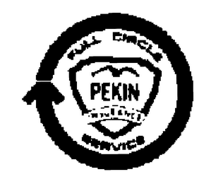 PEKIN INSURANCE FULL CIRCLE SERVICE logo