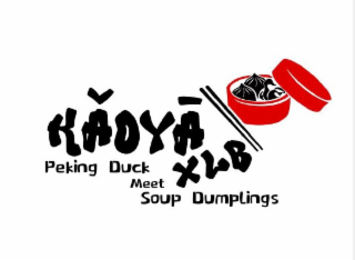PEKING DUCK MEET SOUP DUMPLINGS KAOYA XLB logo