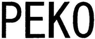 PEKO logo