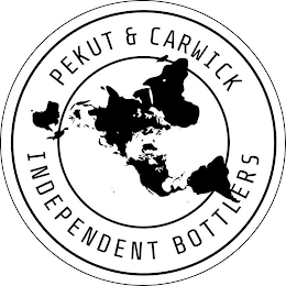 PEKUT & CARWICK INDEPENDENT BOTTLERS logo