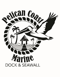 PELICAN COAST MARINE DOCK & SEAWALL logo