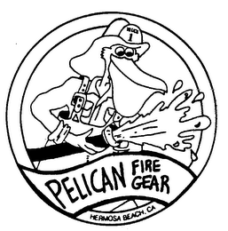 PELICAN FIRE GEAR HERMOSA BEACH, CA logo
