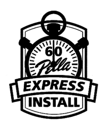 PELLA 60 EXPRESS INSTALL logo