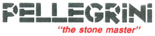 PELLEGRINI "THE STONE MASTER" logo