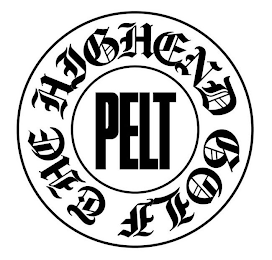 PELT THE HIGHEND GOLF logo