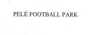 PELÉ FOOTBALL PARK logo