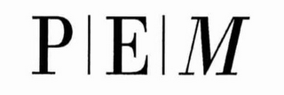 P|E|M logo