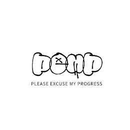 PEMP PLEASE EXCUSE MY PROGRESS logo