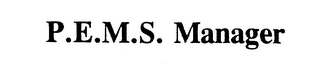 P.E.M.S. MANAGER logo