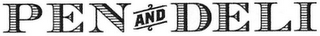 PEN AND DELI logo