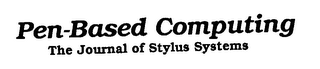 PEN-BASED COMPUTING THE JOURNAL OF STYLUS SYSTEMS logo