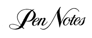 PEN NOTES logo