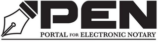 PEN PORTAL FOR ELECTRONIC NOTARY logo