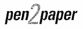 PEN2PAPER logo
