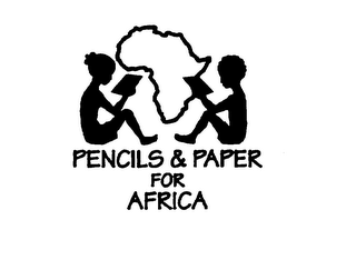 PENCILS & PAPER FOR AFRICA logo