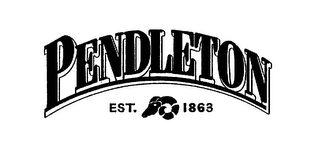 PENDLETON EST. 1863 logo