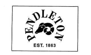 PENDLETON EST. 1863 logo