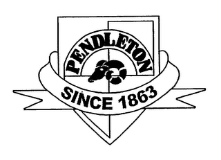 PENDLETON SINCE 1863 logo