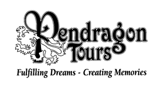 PENDRAGON TOURS FULFILLING DREAMS - CREATING MEMORIES logo