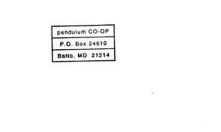 PENDULUM CO-OP logo